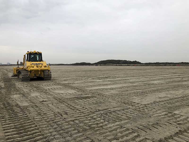 Démolition - Chantier terminal Méthanier